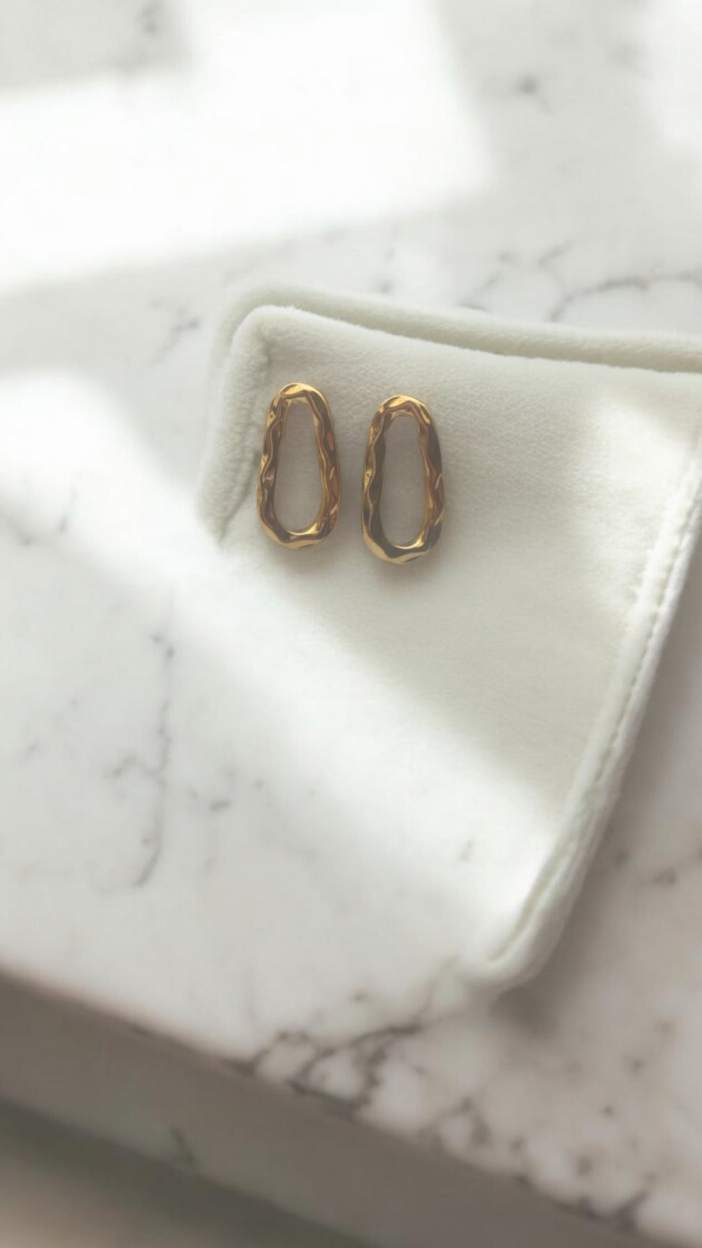 Twisted Teardrop Studs